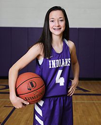 indianola girls basketball